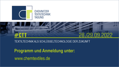 17. Chemnitzer Textiltechnik-Tagung - Melden Sie sich jetzt an!
